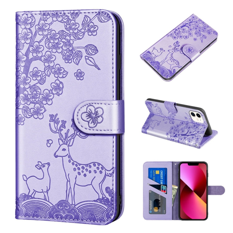 Sika Deer Embossing Pattern Horizontal Flip PU Leather Case with Holder & Card Slot & Wallet & Photo Frame, For iPhone 12 mini, For iPhone 12 Pro Max, For iPhone 13, For iPhone 13 mini Sika Deer Embossing Pattern Horizontal Flip PU Leather Case with Holder & Card Slot & Wallet & Photo Frame, For iPhone 12 mini, For iPhone 12 Pro Max, For iPhone 13, For iPhone 13 mini