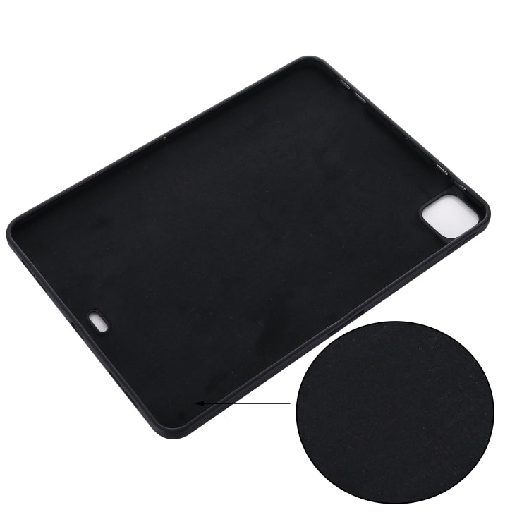 Stoßfestes, vollständig abdeckendes Case aus Flüssigsilikon in reiner Farbe für iPad Pro 11 (2021) Stoßfestes, vollständig abdeckendes Case aus Flüssigsilikon in reiner Farbe für iPad Pro 11 (2021)