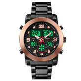 SKMEI 1642 Three-time Display Luminous Electronic Watch, Support Alarm Clock