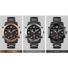 SKMEI 1642 Three-time Display Luminous Electronic Watch, Support Alarm Clock