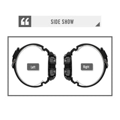 SKMEI 1723 Dual Time LED Digital Display Timing Luminous Electronic Watch