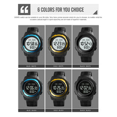 SKMEI 1729 Qibla Calendar Timing Multifunctional LED Digital Display Luminous Electronic Watch