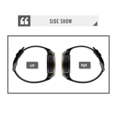 SKMEI 1731 Triplicate Round Dial LED Dual Time Digital Display Luminous Electronic Watch