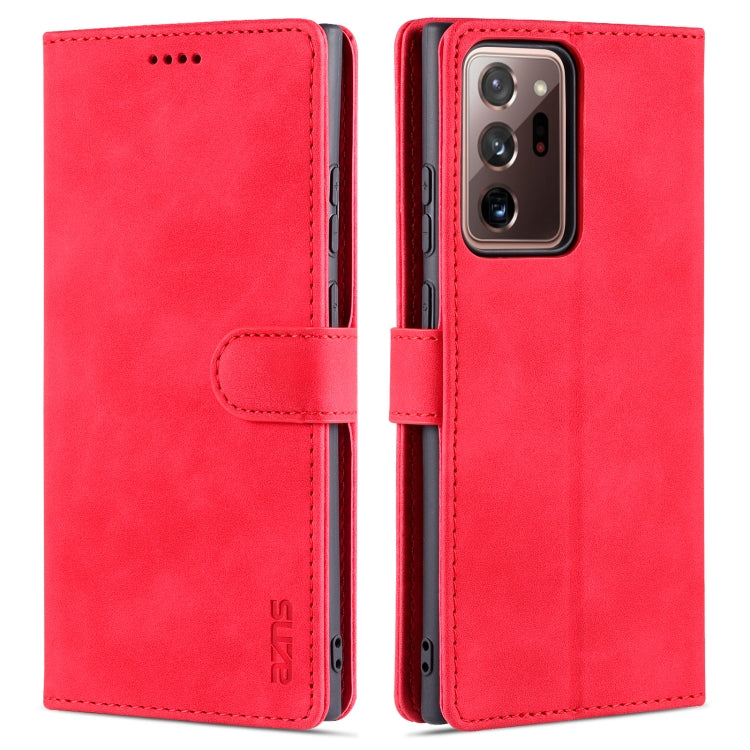 AZNS Skin Feel Calf Texture Horizontal Flip Leather Case with Card Slots & Holder & Wallet, For Samsung Galaxy M62 / F62, For Samsung Galaxy Note10+, For Samsung Galaxy Note20, For Samsung Galaxy Note20 Ultra AZNS Skin Feel Calf Texture Horizontal Flip Leather Case with Card Slots & Holder & Wallet, For Samsung Galaxy M62 / F62, For Samsung Galaxy Note10+, For Samsung Galaxy Note20, For Samsung Galaxy Note20 Ultra