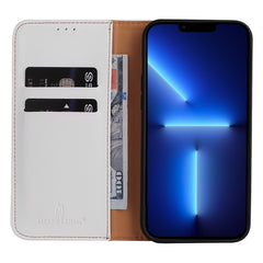 Fierre Shann PU Leather Texture Horizontal Flip Leather Case with Holder & Card Slots & Wallet, For iPhone 13 Pro Max, For iPhone 13 mini, For iPhone 13 Pro, For iPhone 13