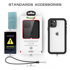 Funda protectora de PC + TPU a prueba de golpes e impermeable RedPepper, para iPhone 11 Pro Max, para iPhone 11 Pro, para iPhone 11