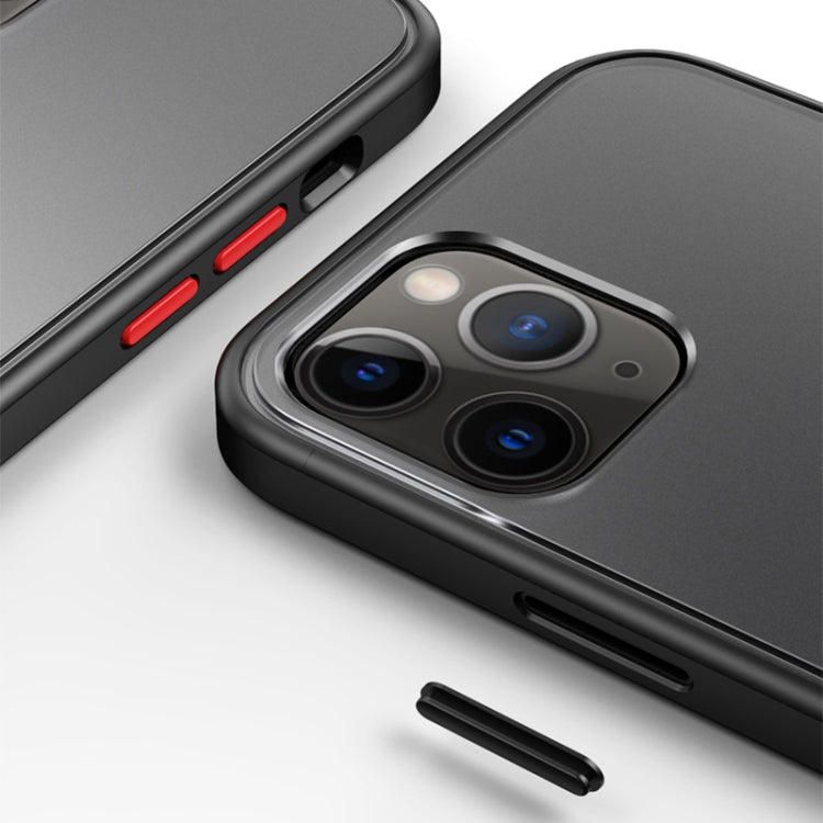 Skin Feel Frosted PC + TPU Shockproof Case with Color Button, For iPhone 12 mini, For iPhone 12 / 12 Pro, For iPhone 12 Pro Max Skin Feel Frosted PC + TPU Shockproof Case with Color Button, For iPhone 12 mini, For iPhone 12 / 12 Pro, For iPhone 12 Pro Max