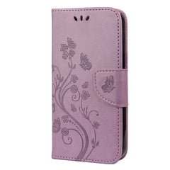 Butterfly Flower Pattern Horizontal Flip Leather Case with Holder & Card Slots & Wallet, For iPhone 13 Pro, For iPhone 13 Pro Max
