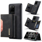 DG.MING M2 Series 3-Fold Multi Card Bag Back Cover Shockproof Case with Wallet & Holder Function, For Samsung Galaxy S20 Ultra, For Samsung Galaxy S20+