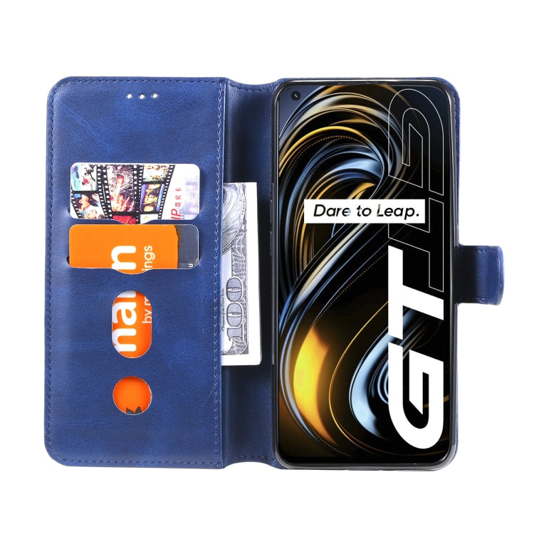 Classic Calf Texture PU + TPU Horizontal Flip Leather Case with Holder & Card Slots & Wallet, For OPPO Realme GT 5G Classic Calf Texture PU + TPU Horizontal Flip Leather Case with Holder & Card Slots & Wallet, For OPPO Realme GT 5G