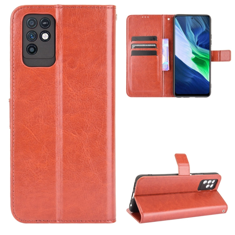Crazy Horse Texture Horizontal Flip Leather Case with Holder & Card Slots & Lanyard, For T-Mobile REVVL V+ 5G, For vivo V21E 5G, For Infinix Hot 10s X689, For Infinix Note 10 Pro, For Infinix Note 10, For Blackview A100 Crazy Horse Texture Horizontal Flip Leather Case with Holder & Card Slots & Lanyard, For T-Mobile REVVL V+ 5G, For vivo V21E 5G, For Infinix Hot 10s X689, For Infinix Note 10 Pro, For Infinix Note 10, For Blackview A100