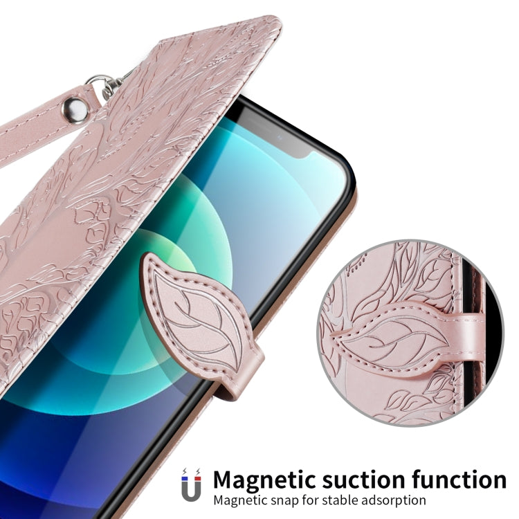 Life of Tree Embossing Pattern Horizontal Flip Leather Case with Holder & Card Slot & Wallet & Photo Frame & Lanyard Life of Tree Embossing Pattern Horizontal Flip Leather Case with Holder & Card Slot & Wallet & Photo Frame & Lanyard
