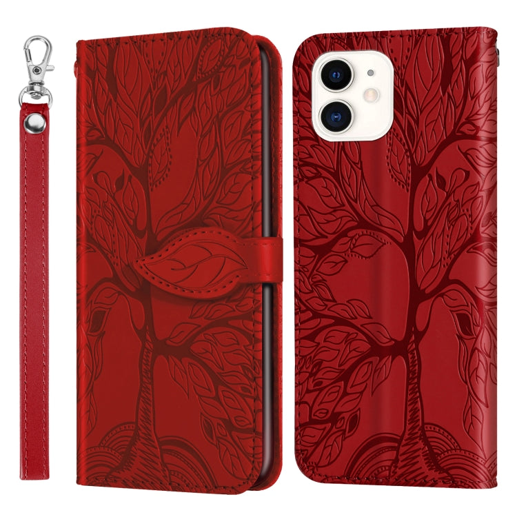 Life of Tree Embossing Pattern Horizontal Flip Leather Case with Holder & Card Slot & Wallet & Photo Frame & Lanyard Life of Tree Embossing Pattern Horizontal Flip Leather Case with Holder & Card Slot & Wallet & Photo Frame & Lanyard
