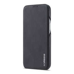 LC.IMEEKE Hon Ancient Series - Funda de cuero con tapa horizontal con soporte y ranura para tarjetas, para iPhone 13 mini, para iPhone 13, para iPhone 13 Pro, para iPhone 13 Pro Max