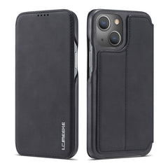 LC.IMEEKE Hon Ancient Series - Funda de cuero con tapa horizontal con soporte y ranura para tarjetas, para iPhone 13 mini, para iPhone 13, para iPhone 13 Pro, para iPhone 13 Pro Max