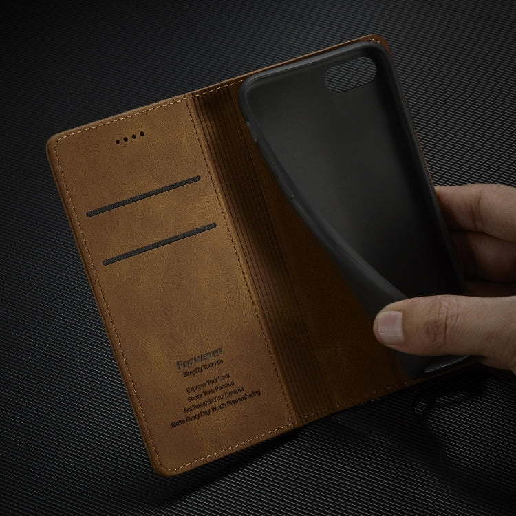 Forwenw F2 Series Magnetic Horizontal Flip Leather Case with Holder & Card Slots & Wallet Forwenw F2 Series Magnetic Horizontal Flip Leather Case with Holder & Card Slots & Wallet