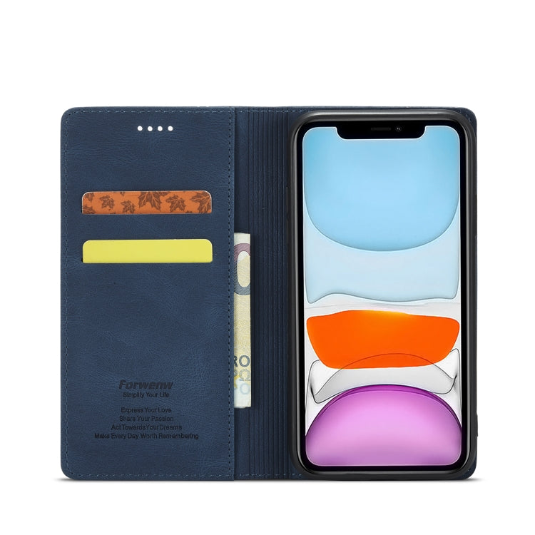 Forwenw F2 Series Magnetic Horizontal Flip Leather Case with Holder & Card Slots & Wallet Forwenw F2 Series Magnetic Horizontal Flip Leather Case with Holder & Card Slots & Wallet