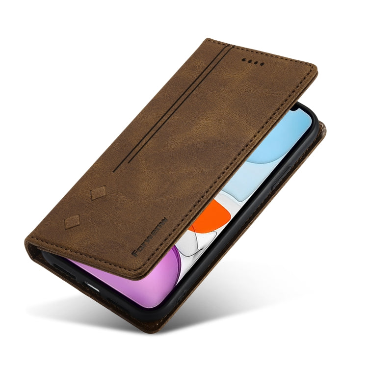 Forwenw F2 Series Magnetic Horizontal Flip Leather Case with Holder & Card Slots & Wallet Forwenw F2 Series Magnetic Horizontal Flip Leather Case with Holder & Card Slots & Wallet