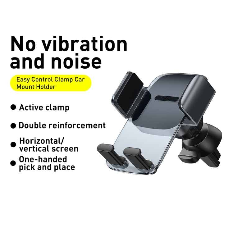 Baseus SUYK000101 Easy to Control Clamping Car Phone Holder Outlet Version, Outlet Version Baseus SUYK000101 Easy to Control Clamping Car Phone Holder Outlet Version, Outlet Version