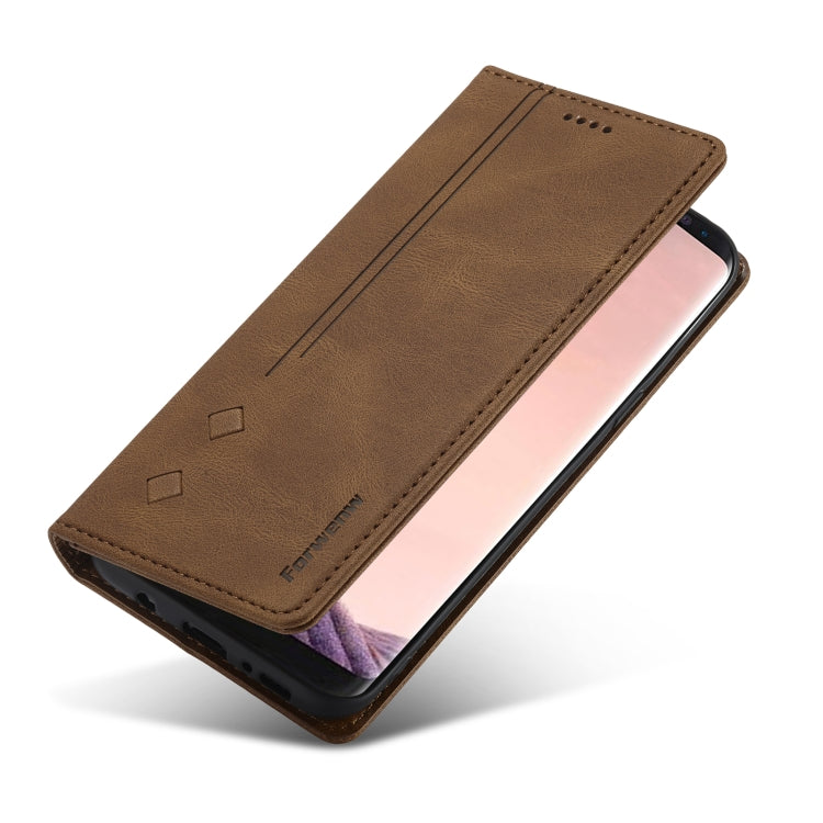 Forwenw F2 Series Magnetic Horizontal Flip Leather Case with Holder & Card Slots & Wallet, For Samsung Galaxy S8, For Samsung Galaxy S9, For Samsung Galaxy S9+, For Samsung Galaxy A52 5G, For Samsung Galaxy Note20 Ultra, For Samsung Galaxy S8+ Forwenw F2 Series Magnetic Horizontal Flip Leather Case with Holder & Card Slots & Wallet, For Samsung Galaxy S8, For Samsung Galaxy S9, For Samsung Galaxy S9+, For Samsung Galaxy A52 5G, For Samsung Galaxy Note20 Ultra, For Samsung Galaxy S8+