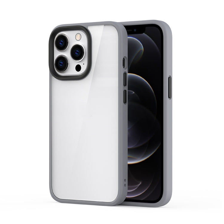 Ming Shield Hybrid Frosted Transparent PC + TPU Scratchproof Shockproof Case, For iPhone 13 mini, For iPhone 13, For iPhone 13 Pro Ming Shield Hybrid Frosted Transparent PC + TPU Scratchproof Shockproof Case, For iPhone 13 mini, For iPhone 13, For iPhone 13 Pro