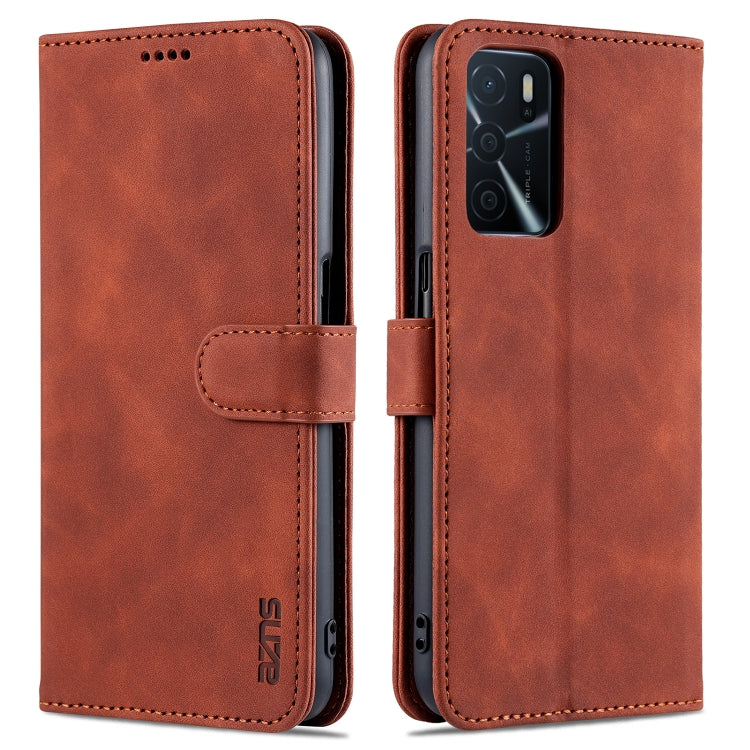AZNS Skin Feel Calf Texture Horizontal Flip Leather Case with Card Slots & Holder & Wallet, For Xiaomi Mi 10S, For OPPO A16 AZNS Skin Feel Calf Texture Horizontal Flip Leather Case with Card Slots & Holder & Wallet, For Xiaomi Mi 10S, For OPPO A16