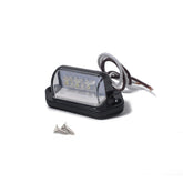 A5662 Truck Trailer Lorry 12V 3LEDs Number Licence Plate Light Rear Tail Lamp