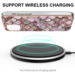 Electroplating Pattern IMD TPU Shockproof Case, For iPhone 13 mini, For iPhone 13, For iPhone 13 Pro, For iPhone 13 Pro Max