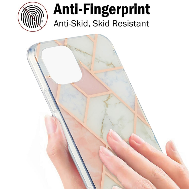 Electroplating Splicing Marble Flower Pattern Dual-side IMD TPU Shockproof Case, For iPhone 13 mini, For iPhone 13, For iPhone 13 Pro, For iPhone 13 Pro Max Electroplating Splicing Marble Flower Pattern Dual-side IMD TPU Shockproof Case, For iPhone 13 mini, For iPhone 13, For iPhone 13 Pro, For iPhone 13 Pro Max
