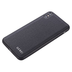 GEBEI Full-coverage Shockproof Leather Protective Case, For iPhone 11, For iPhone 11 Pro, For iPhone 11 Pro Max