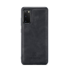 DG.MING M1 Series 3-Fold Multi Card Wallet Back Cover Shockproof Case with Holder Function, For Samsung Galaxy S20