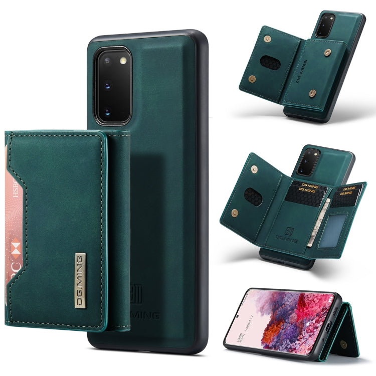 DG.MING M2 Series 3-Fold Multi Card Bag Back Cover Shockproof Case with Wallet & Holder Function, For Samsung Galaxy S20 DG.MING M2 Series 3-Fold Multi Card Bag Back Cover Shockproof Case with Wallet & Holder Function, For Samsung Galaxy S20