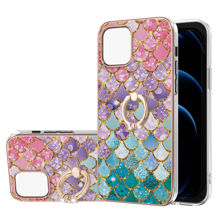Electroplating Pattern IMD TPU Shockproof Case with Rhinestone Ring Holder, For iPhone 13 mini, For iPhone 13, For iPhone 13 Pro, For iPhone 13 Pro Max Electroplating Pattern IMD TPU Shockproof Case with Rhinestone Ring Holder, For iPhone 13 mini, For iPhone 13, For iPhone 13 Pro, For iPhone 13 Pro Max