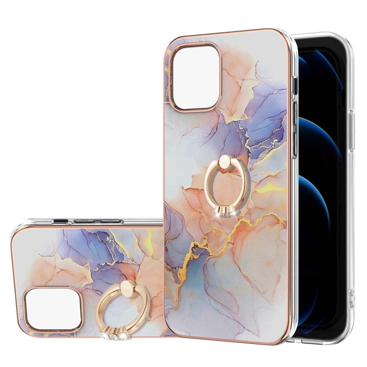 Electroplating Pattern IMD TPU Shockproof Case with Rhinestone Ring Holder, For iPhone 13 mini, For iPhone 13, For iPhone 13 Pro, For iPhone 13 Pro Max Electroplating Pattern IMD TPU Shockproof Case with Rhinestone Ring Holder, For iPhone 13 mini, For iPhone 13, For iPhone 13 Pro, For iPhone 13 Pro Max