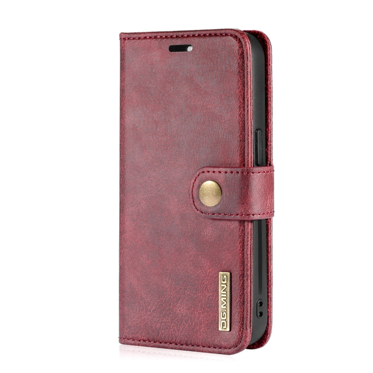 DG.MING Crazy Horse Texture Flip Funda de cuero magnética desmontable con soporte, ranuras para tarjetas y billetera, para iPhone 13 mini, para iPhone 13, para iPhone 13 Pro, para iPhone 13 Pro Max DG.MING Crazy Horse Texture Flip Funda de cuero magnética desmontable con soporte, ranuras para tarjetas y billetera, para iPhone 13 mini, para iPhone 13, para iPhone 13 Pro, para iPhone 13 Pro Max