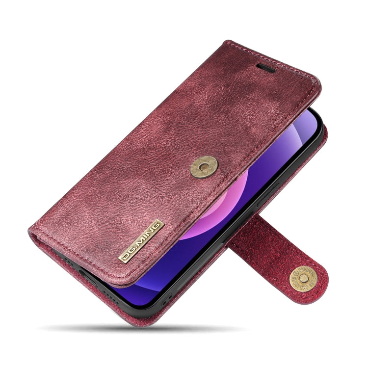 DG.MING Crazy Horse Texture Flip Funda de cuero magnética desmontable con soporte, ranuras para tarjetas y billetera, para iPhone 13 mini, para iPhone 13, para iPhone 13 Pro, para iPhone 13 Pro Max DG.MING Crazy Horse Texture Flip Funda de cuero magnética desmontable con soporte, ranuras para tarjetas y billetera, para iPhone 13 mini, para iPhone 13, para iPhone 13 Pro, para iPhone 13 Pro Max