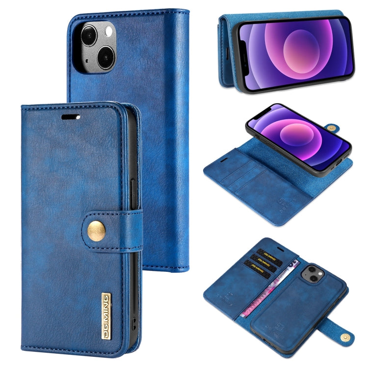 DG.MING Crazy Horse Texture Flip Funda de cuero magnética desmontable con soporte, ranuras para tarjetas y billetera, para iPhone 13 mini, para iPhone 13, para iPhone 13 Pro, para iPhone 13 Pro Max DG.MING Crazy Horse Texture Flip Funda de cuero magnética desmontable con soporte, ranuras para tarjetas y billetera, para iPhone 13 mini, para iPhone 13, para iPhone 13 Pro, para iPhone 13 Pro Max