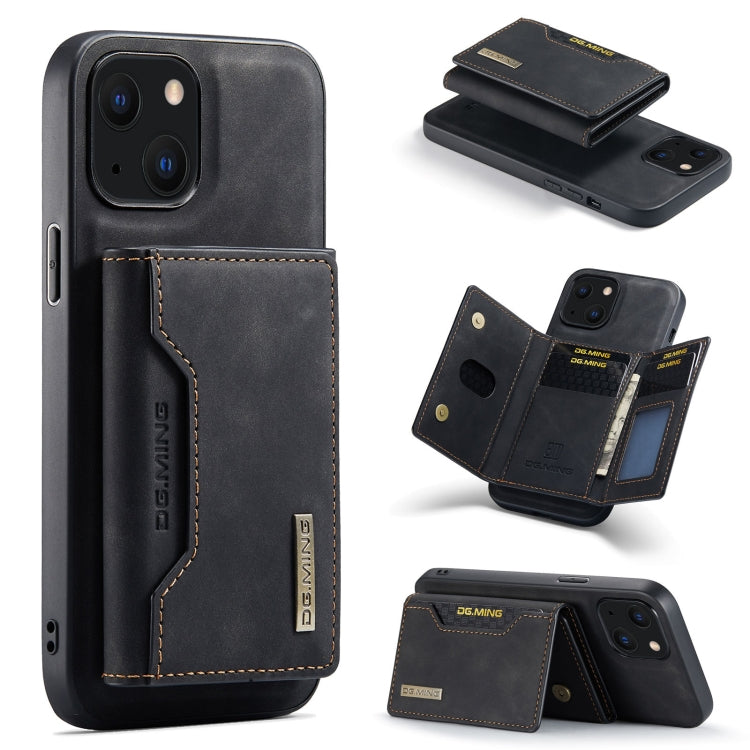 DG.MING M2 Series 3-Fold Card Bag + Magnetic Shockproof Case with Wallet & Holder Function, For iPhone 13 mini, For iPhone 13, For iPhone 13 Pro, For iPhone 13 Pro Max DG.MING M2 Series 3-Fold Card Bag + Magnetic Shockproof Case with Wallet & Holder Function, For iPhone 13 mini, For iPhone 13, For iPhone 13 Pro, For iPhone 13 Pro Max