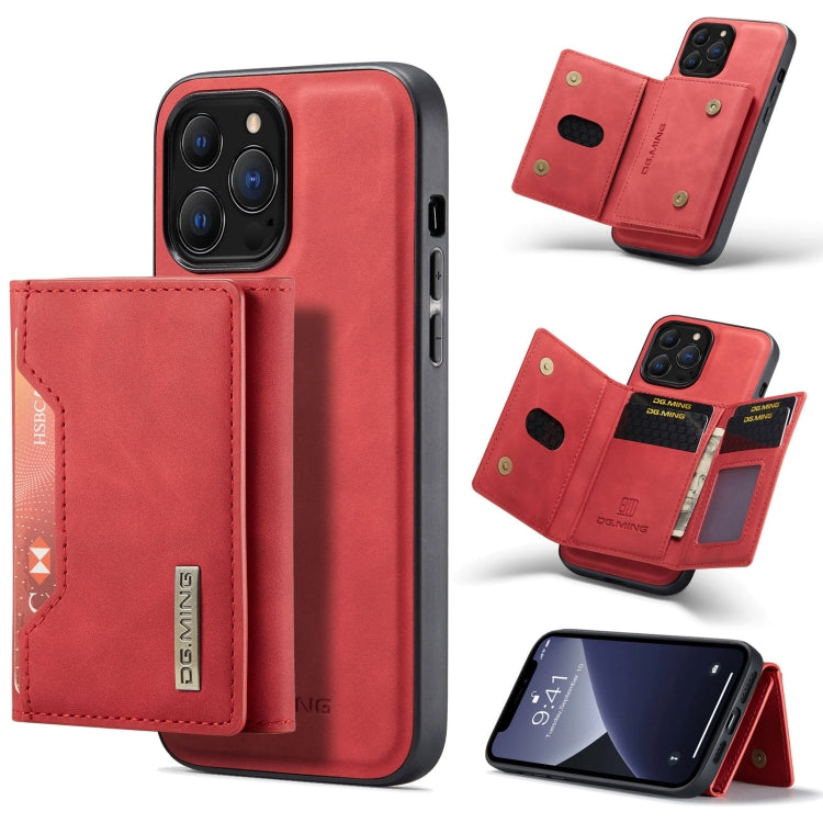 DG.MING M2 Series 3-Fold Card Bag + Magnetic Shockproof Case with Wallet & Holder Function, For iPhone 13 mini, For iPhone 13, For iPhone 13 Pro, For iPhone 13 Pro Max DG.MING M2 Series 3-Fold Card Bag + Magnetic Shockproof Case with Wallet & Holder Function, For iPhone 13 mini, For iPhone 13, For iPhone 13 Pro, For iPhone 13 Pro Max