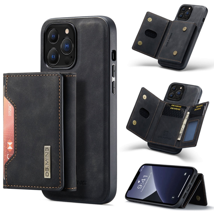 DG.MING M2 Series 3-Fold Card Bag + Magnetic Shockproof Case with Wallet & Holder Function, For iPhone 13 mini, For iPhone 13, For iPhone 13 Pro, For iPhone 13 Pro Max DG.MING M2 Series 3-Fold Card Bag + Magnetic Shockproof Case with Wallet & Holder Function, For iPhone 13 mini, For iPhone 13, For iPhone 13 Pro, For iPhone 13 Pro Max