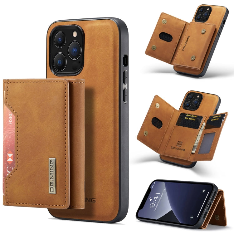 DG.MING M2 Series 3-Fold Card Bag + Magnetic Shockproof Case with Wallet & Holder Function, For iPhone 13 mini, For iPhone 13, For iPhone 13 Pro, For iPhone 13 Pro Max DG.MING M2 Series 3-Fold Card Bag + Magnetic Shockproof Case with Wallet & Holder Function, For iPhone 13 mini, For iPhone 13, For iPhone 13 Pro, For iPhone 13 Pro Max