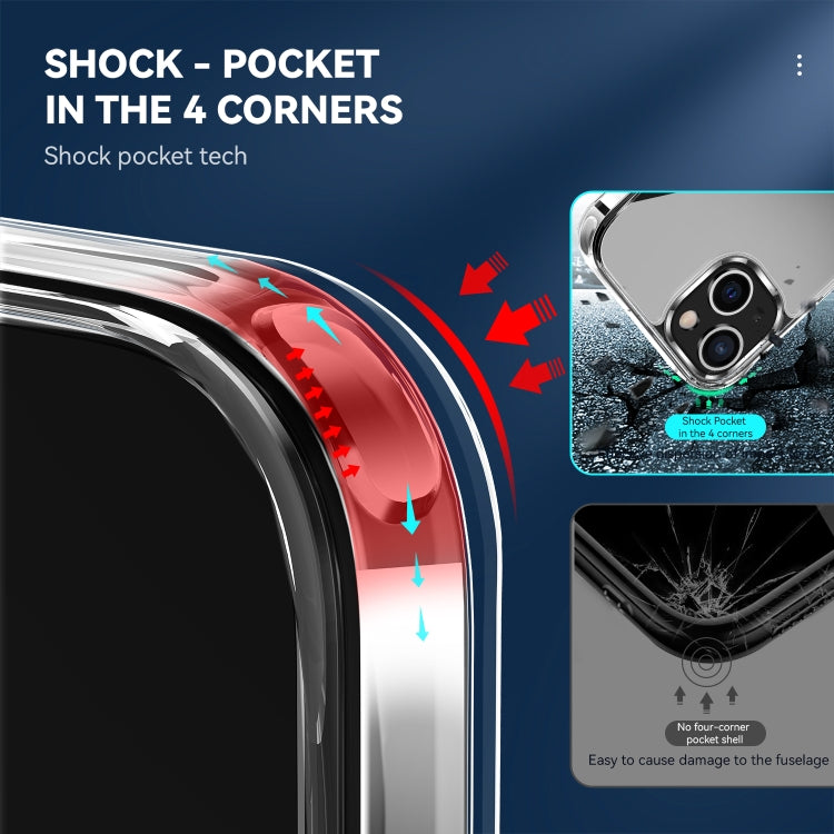 TPU + PC Transparent Shockproof Protective Case, For iPhone 13, For iPhone 13 Mini, For iPhone 13 Pro, For iPhone 13 Pro Max TPU + PC Transparent Shockproof Protective Case, For iPhone 13, For iPhone 13 Mini, For iPhone 13 Pro, For iPhone 13 Pro Max