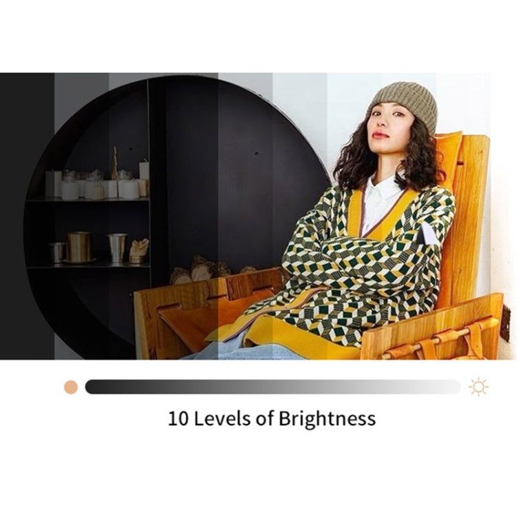 JSK-B1 USB Portable Ten-level Brightness Adjustable Live Conference Desktop LED Fill Light, Color Temperature: 3000-6500K JSK-B1 USB Portable Ten-level Brightness Adjustable Live Conference Desktop LED Fill Light, Color Temperature: 3000-6500K