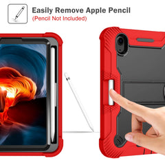 Funda protectora a prueba de golpes de silicona y PC con soporte para iPad mini 2024/mini 6