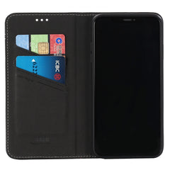 Funda protectora con tapa horizontal de cuero de grano superior de GEBEI con soporte y ranuras para tarjetas, para Galaxy Note 10, para Galaxy Note 10+
