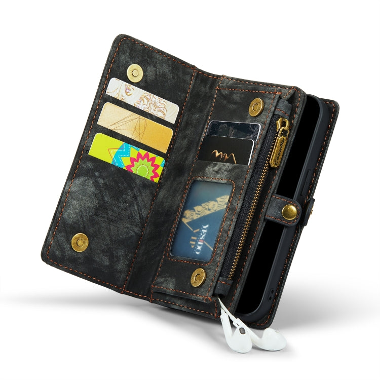 CaseMe-008 Abnehmbare multifunktionale horizontale Flip-Ledertasche mit Kartenfach & Halter & Reißverschluss-Geldbörse & Bilderrahmen, für iPhone 13 Pro Max, für iPhone 13 Pro, für iPhone 13 mini, für iPhone 13 CaseMe-008 Abnehmbare multifunktionale horizontale Flip-Ledertasche mit Kartenfach & Halter & Reißverschluss-Geldbörse & Bilderrahmen, für iPhone 13 Pro Max, für iPhone 13 Pro, für iPhone 13 mini, für iPhone 13