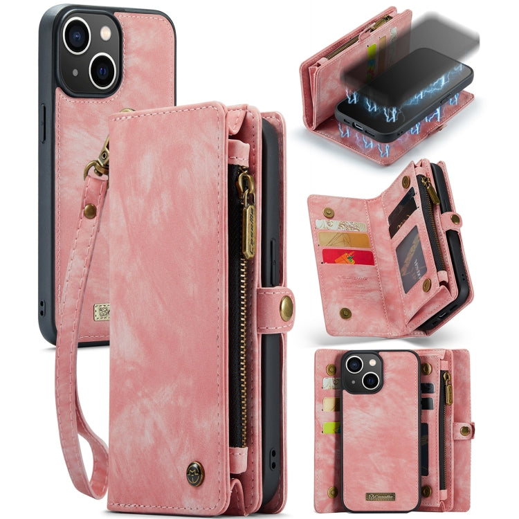 CaseMe-008 Abnehmbare multifunktionale horizontale Flip-Ledertasche mit Kartenfach & Halter & Reißverschluss-Geldbörse & Bilderrahmen, für iPhone 13 Pro Max, für iPhone 13 Pro, für iPhone 13 mini, für iPhone 13 CaseMe-008 Abnehmbare multifunktionale horizontale Flip-Ledertasche mit Kartenfach & Halter & Reißverschluss-Geldbörse & Bilderrahmen, für iPhone 13 Pro Max, für iPhone 13 Pro, für iPhone 13 mini, für iPhone 13