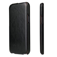 Fierre Shann Retro Ölwachstextur Vertikale Flip PU Lederhülle, Für iPhone 13 Pro Max, Für iPhone 13 Pro, Für iPhone 13, Für iPhone 13 mini