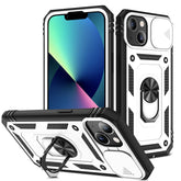 Sliding Camera Cover Design TPU + PC Protective Case with 360 Degree Rotating Holder & Card Slot, For iPhone 13 mini, For iPhone 13, For iPhone 13 Pro, For iPhone 13 Pro Max