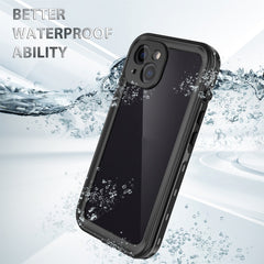 RedPepper Transparent Dot Shockproof Waterproof PC + TPU Protective Case
